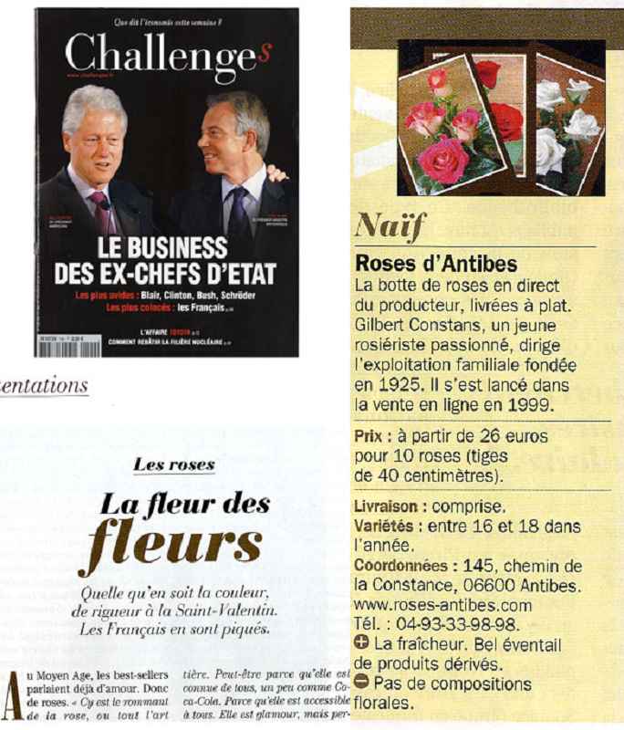 Revue de presse - La Fleurs des Fleurs